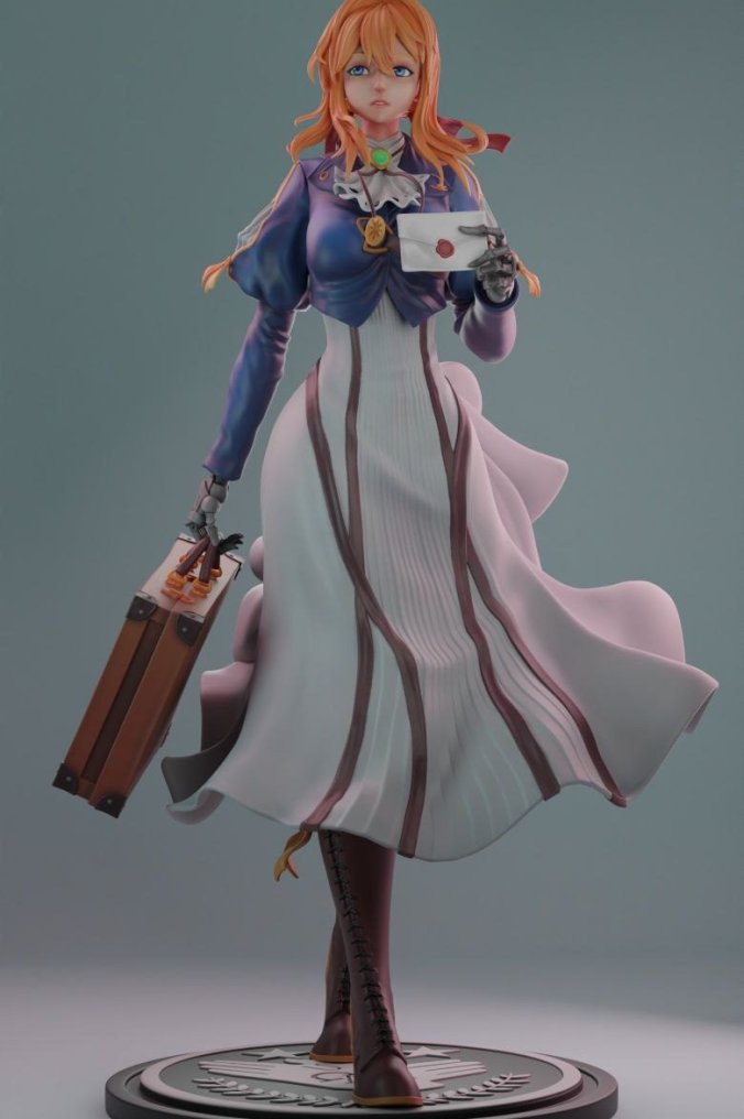 紫罗兰永恒花园 (Violet Evergarden) 3D打印模型图纸